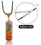 Titanium Quartz Stone Pendant