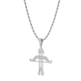 Ram Dhanush Silver Pendant Chain