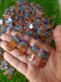 Titanium Quartz Stone Pendant