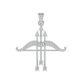 Ram Dhanush Silver Pendant Chain